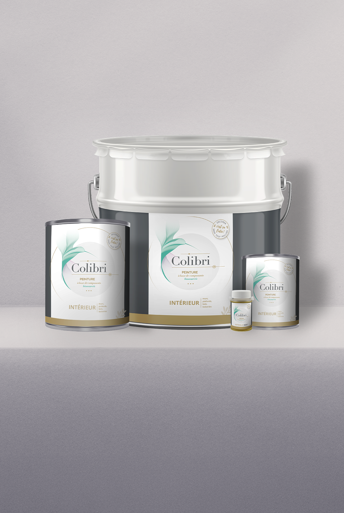 Coque - Peinture biosourcée murs et plafonds