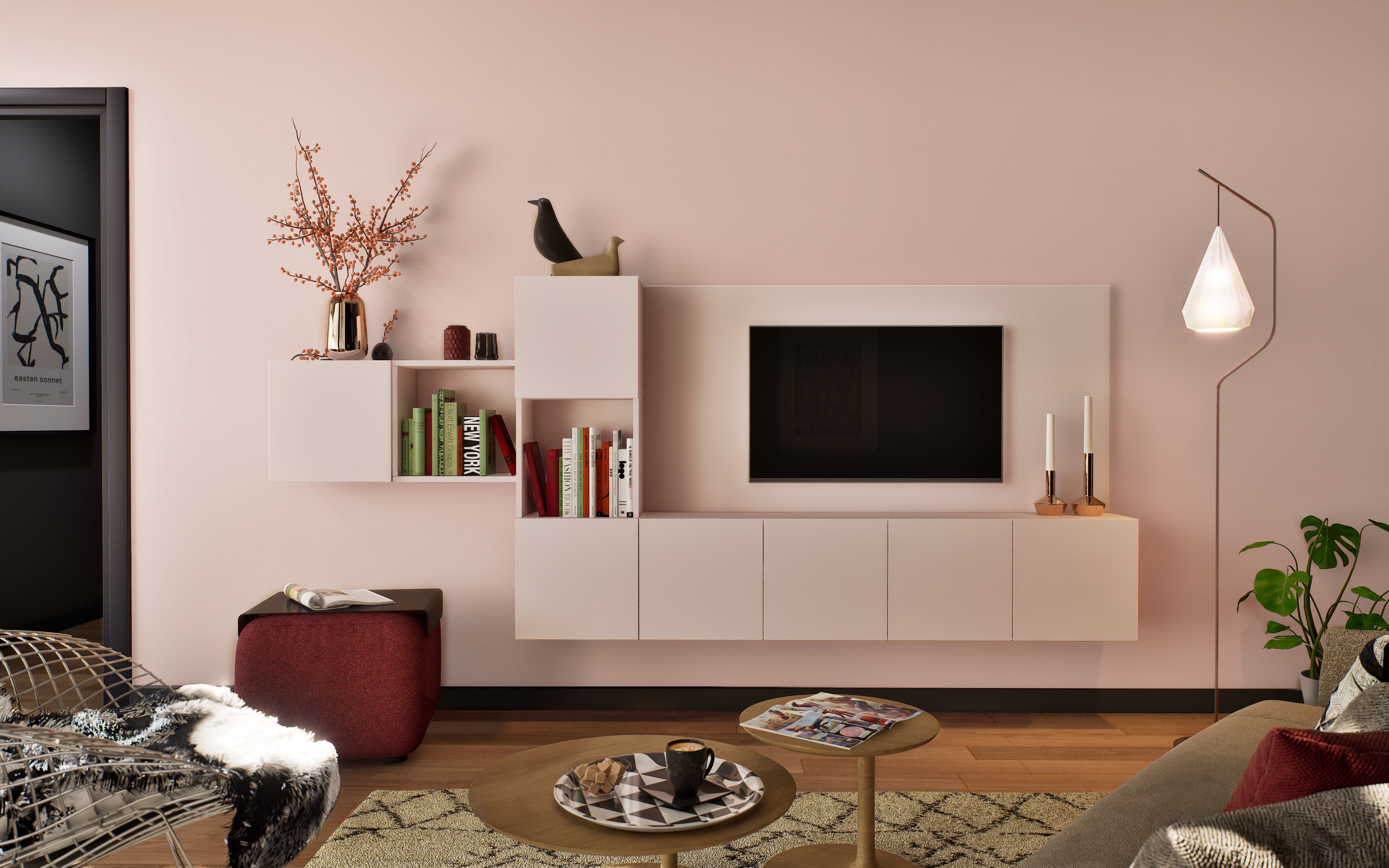 Schmidt La vie en rose - Peinture biosourcée murs et plafonds