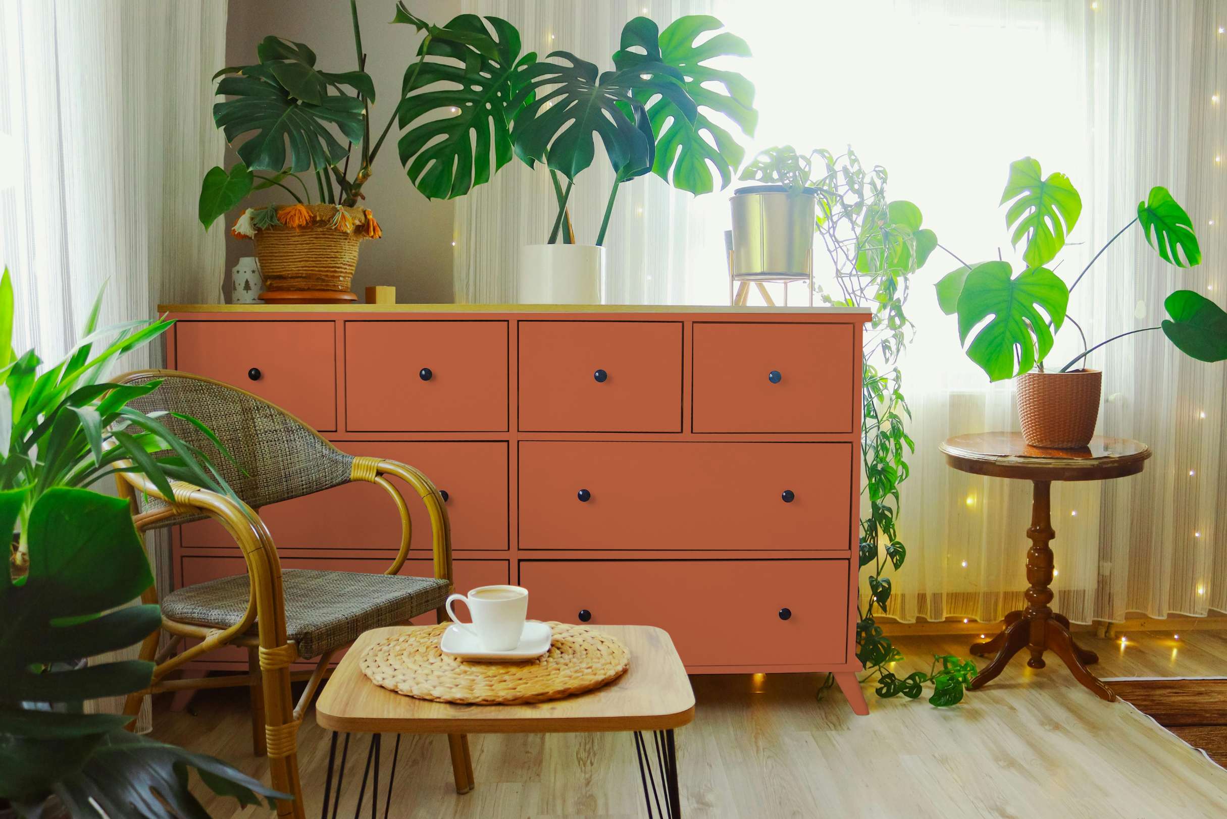 Cornaline - Laque biosourcée bois et métal