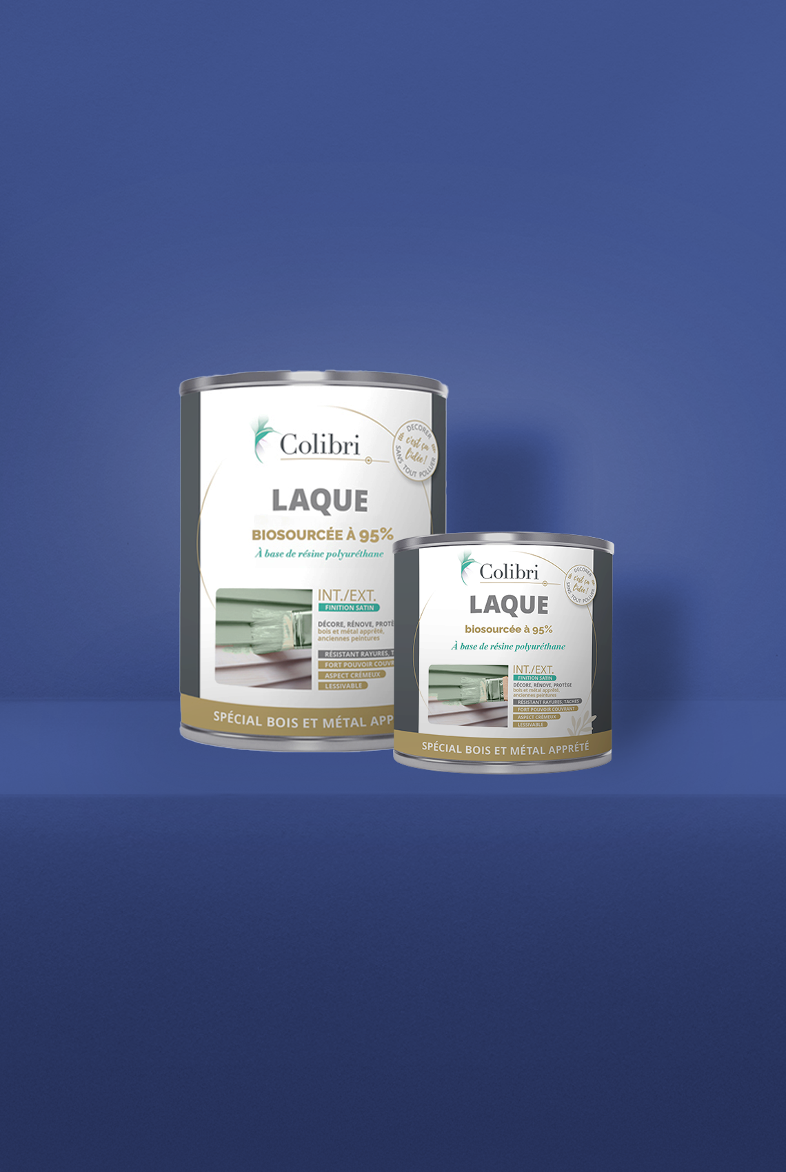 Jodhpur - Laque biosourcée bois et métal