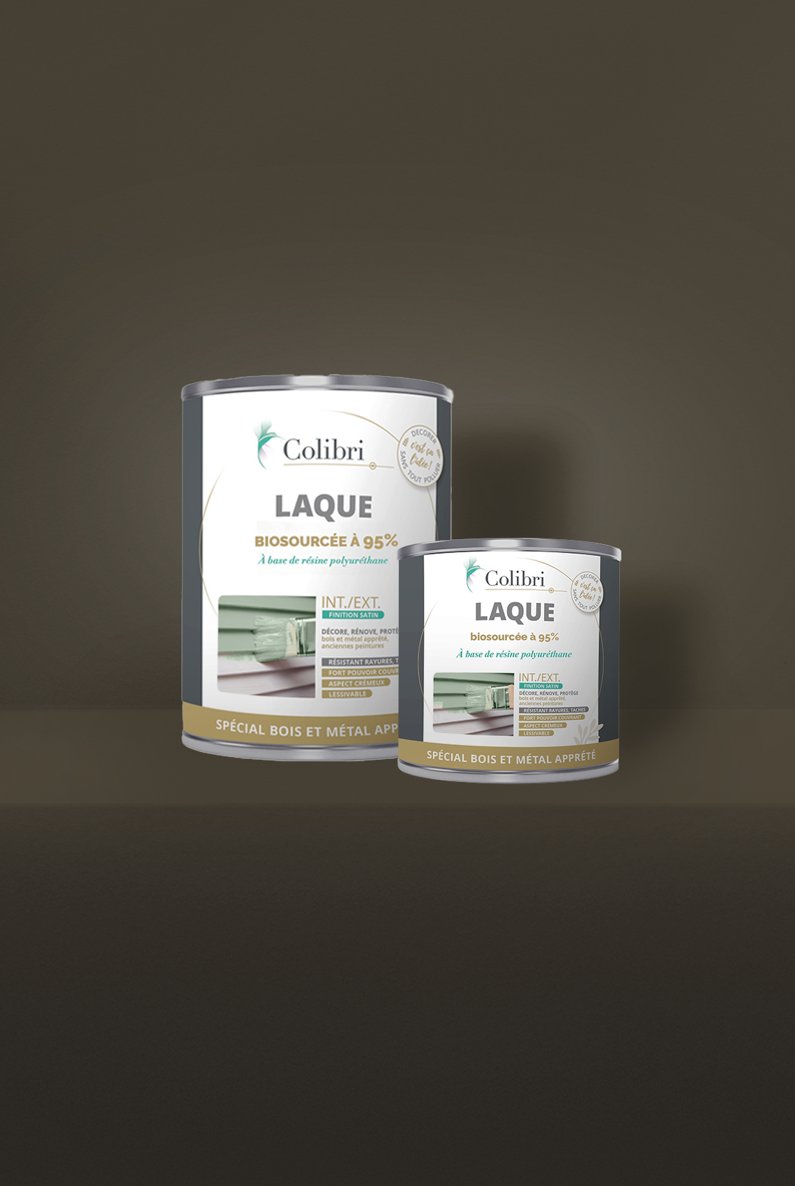 Auréloïs - Laque biosourcée bois et métal