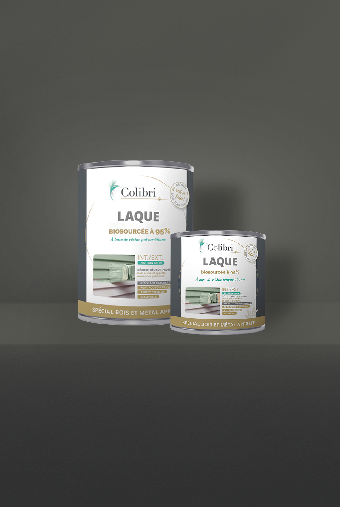 Bahinel - Laque biosourcée bois et métal