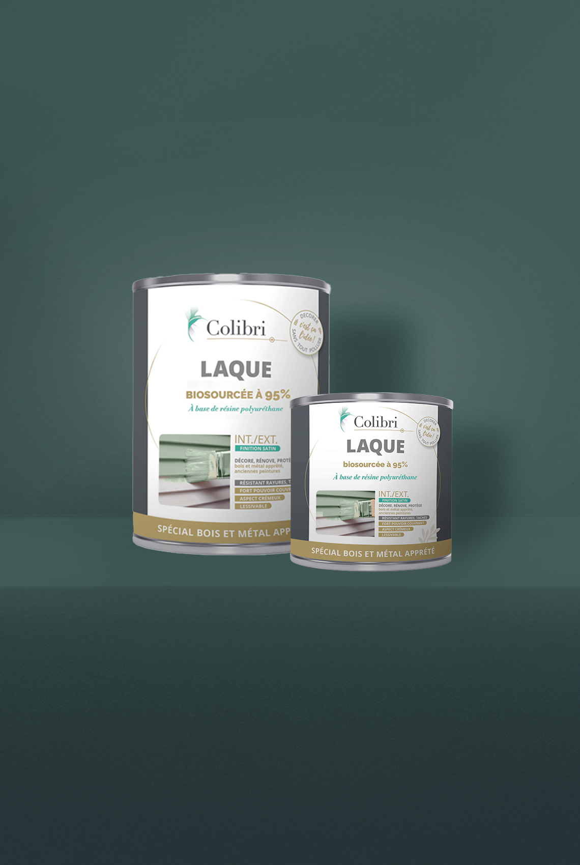 Halley - Laque biosourcée bois et métal