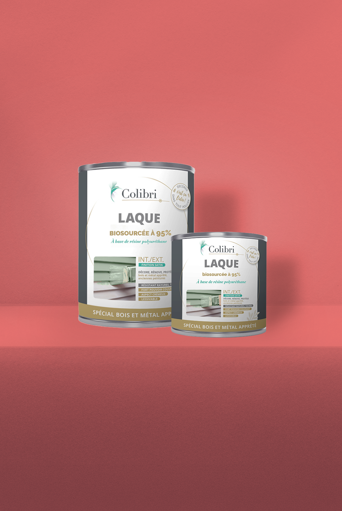 Koral - Laque biosourcée bois et métal