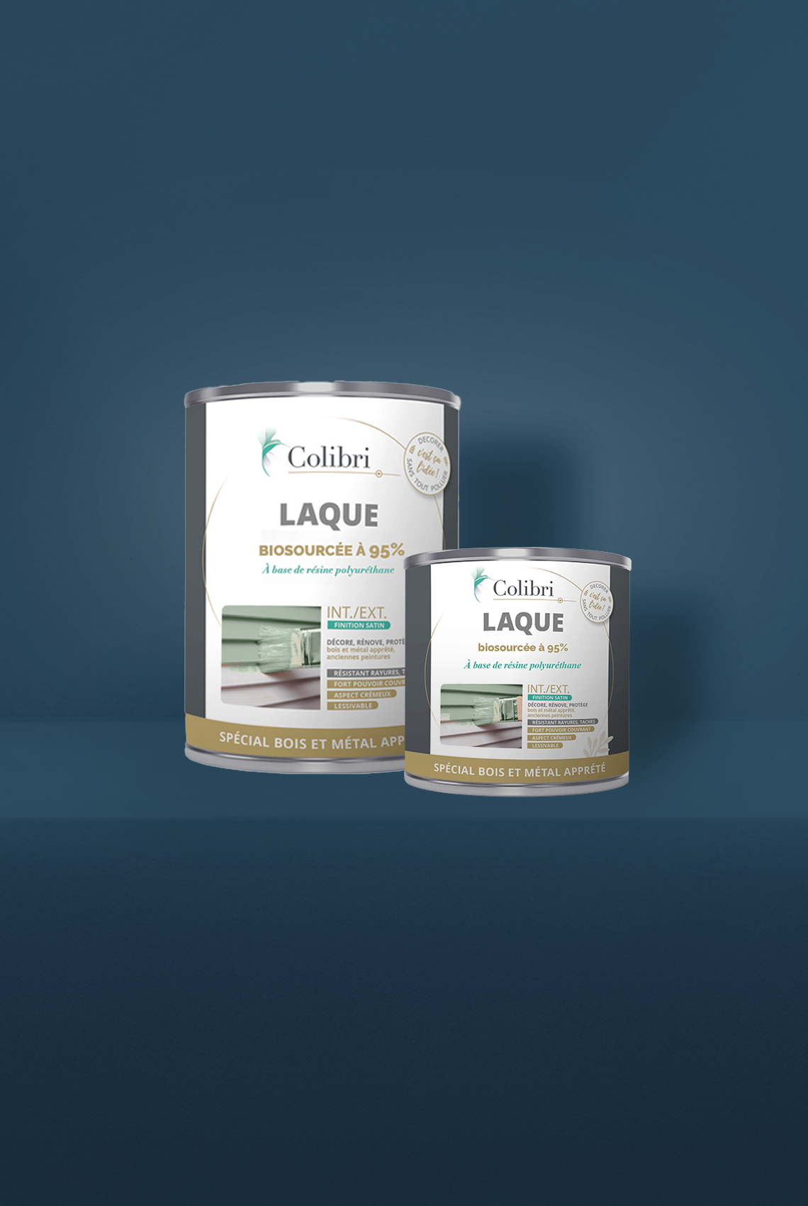 Risée - Laque biosourcée bois et métal
