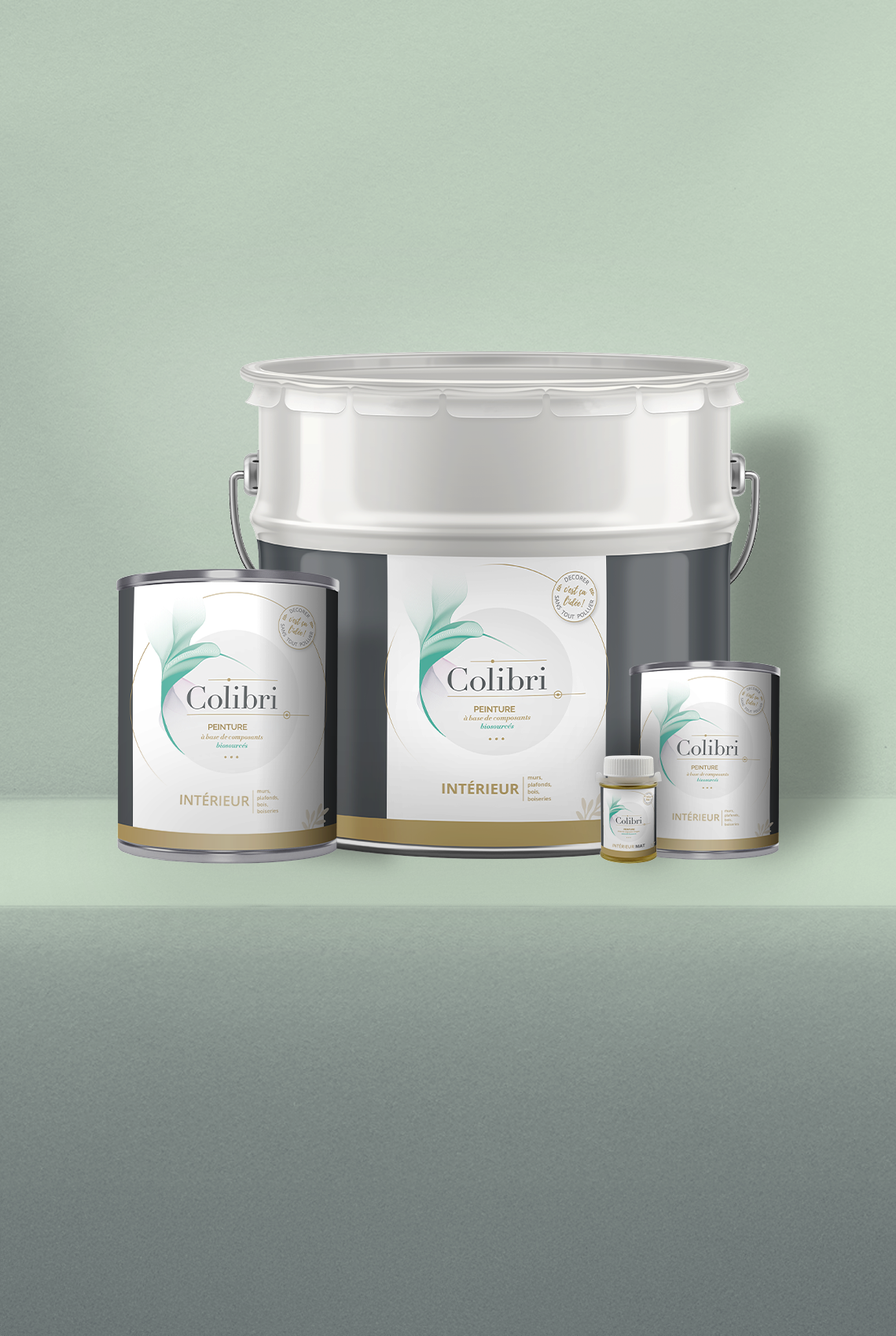 Eté clair - Peinture biosourcée murs et plafonds