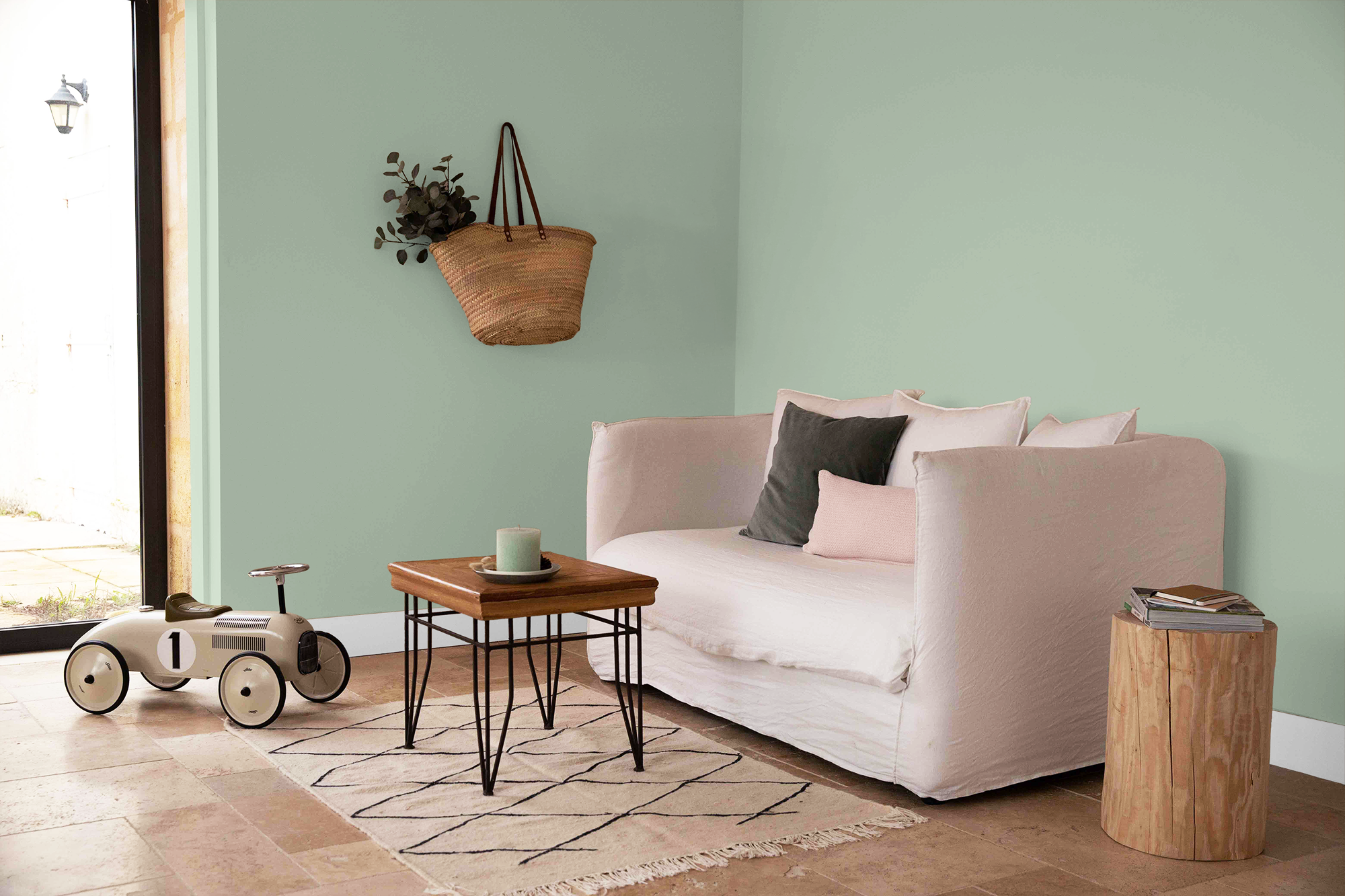 Eté clair - Peinture biosourcée murs et plafonds