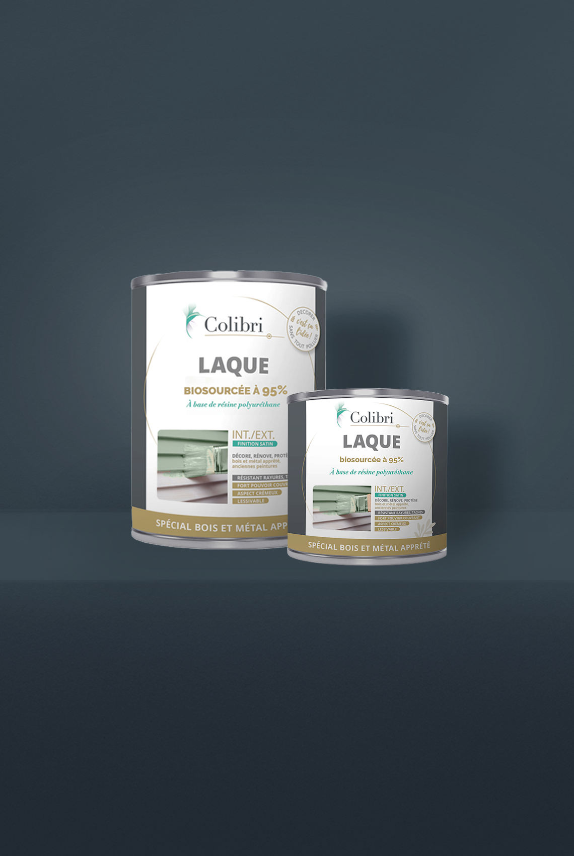 Encre - Laque biosourcée bois et métal