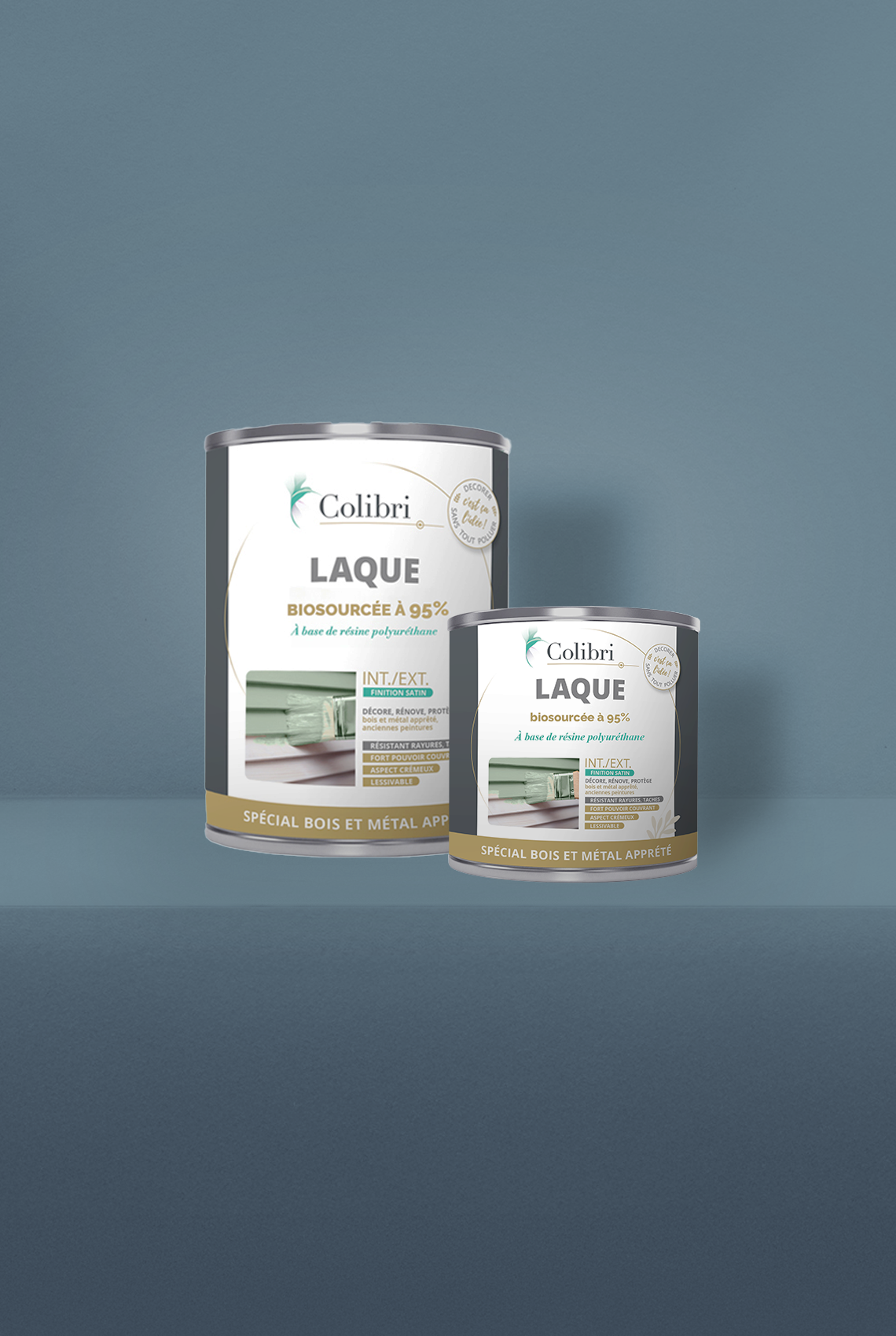 Céleste - Laque biosourcée bois et métal