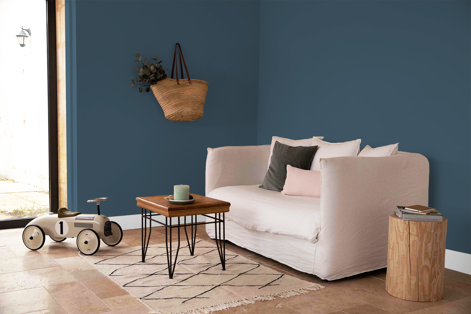 Denim - Peinture biosourcée murs et plafonds