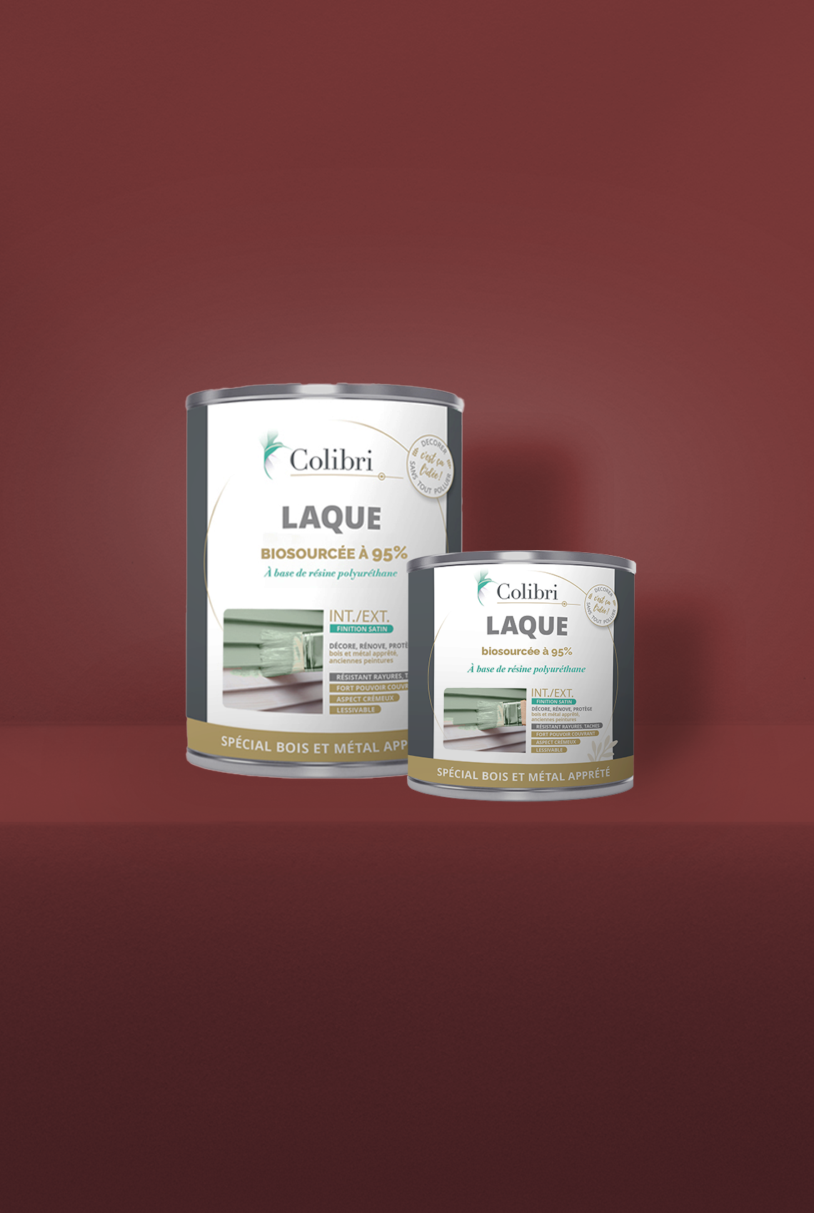 Escoffier - Laque biosourcée bois et métal