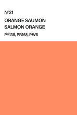 Orange saumon - Peinture extra-fine Primevère Lesson Studio