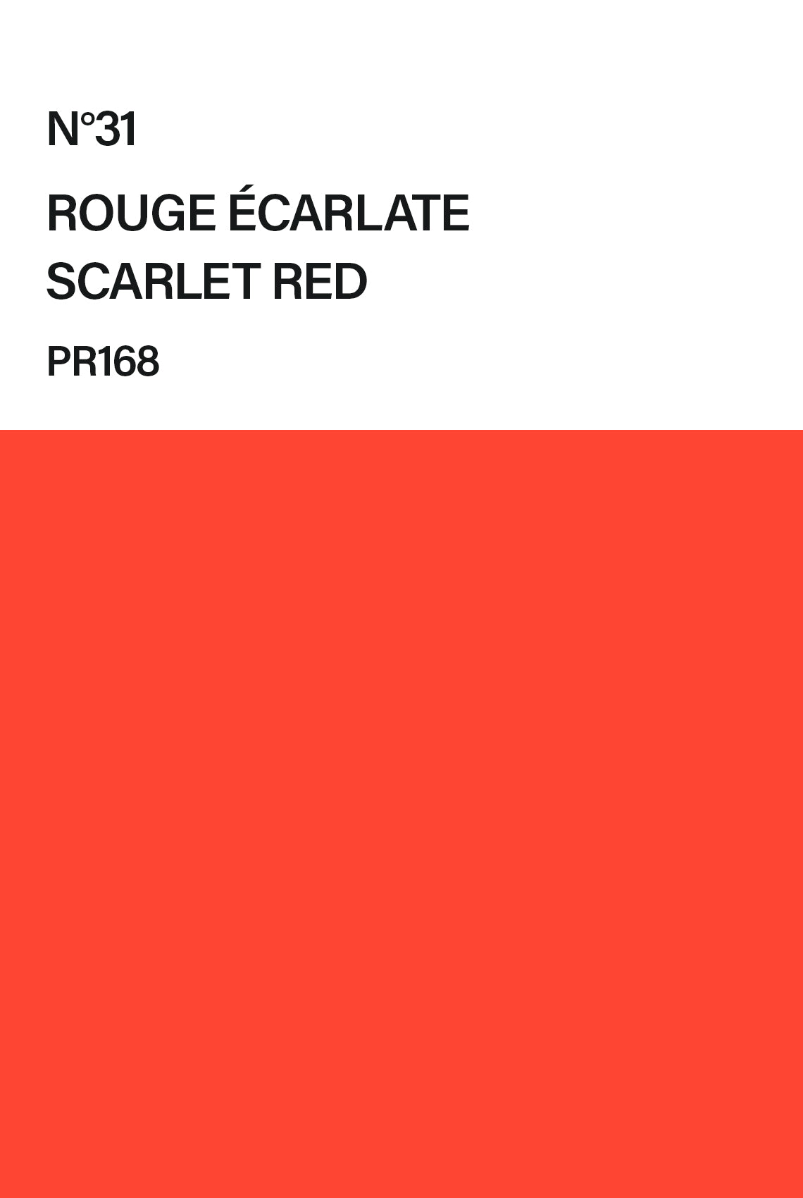 Rouge écarlate - Peinture extra-fine Primevère Lesson Studio