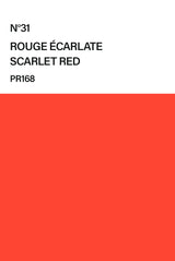 Rouge écarlate - Peinture extra-fine Primevère Lesson Studio