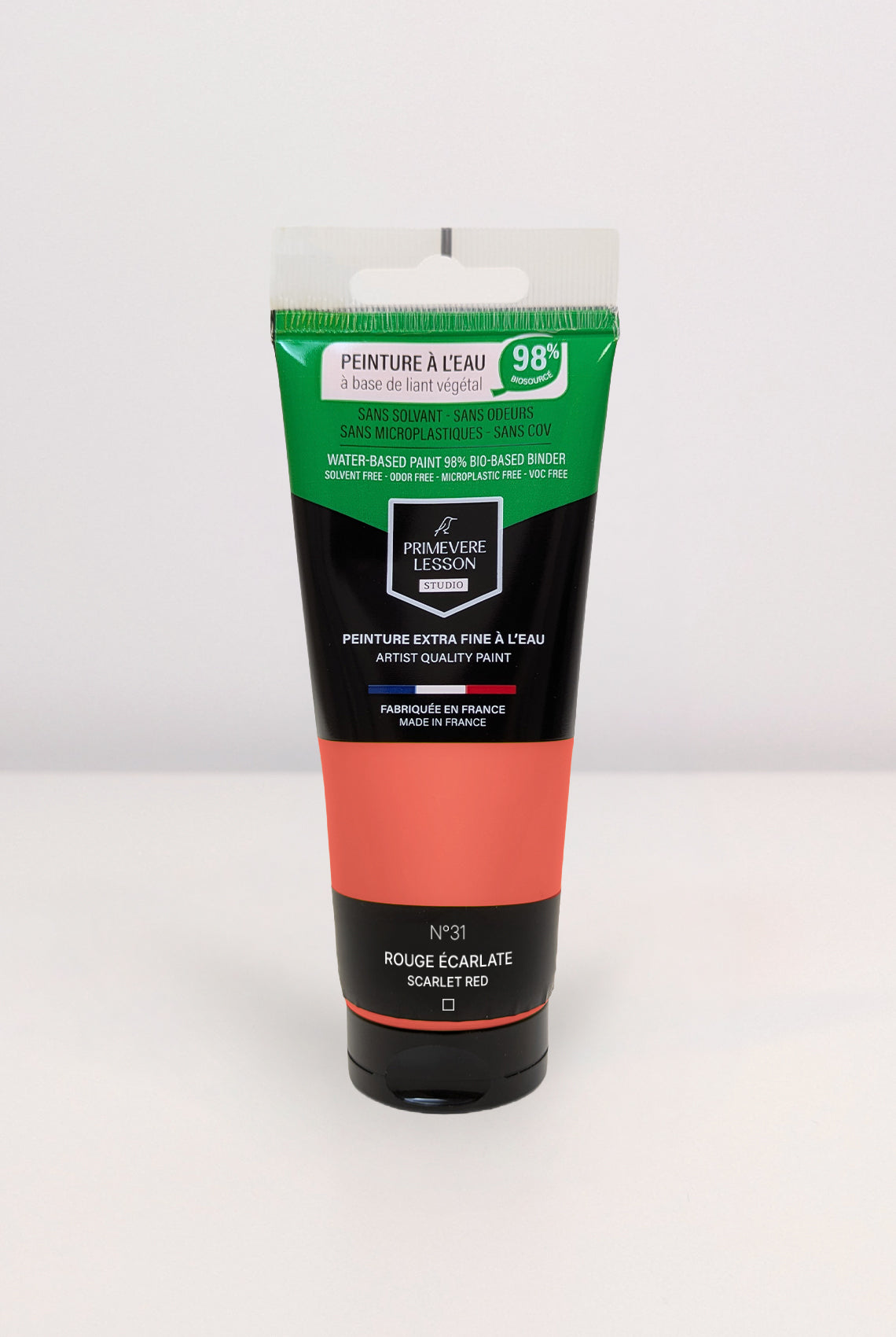 Rouge écarlate - Peinture extra-fine Primevère Lesson Studio