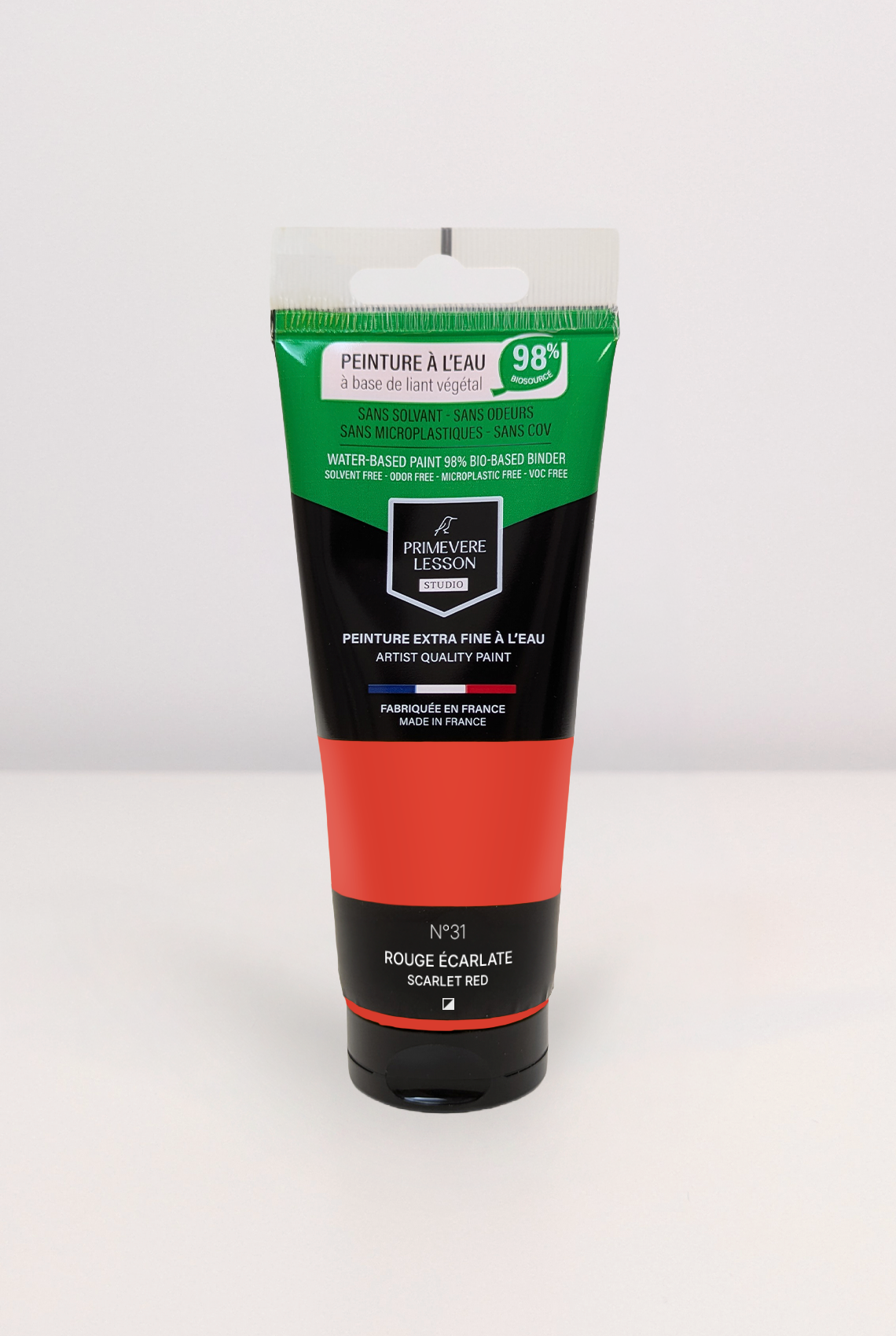 Rouge écarlate - Peinture extra-fine Primevère Lesson Studio