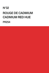 Rouge de Cadmium - Peinture extra-fine Primevère Lesson Studio