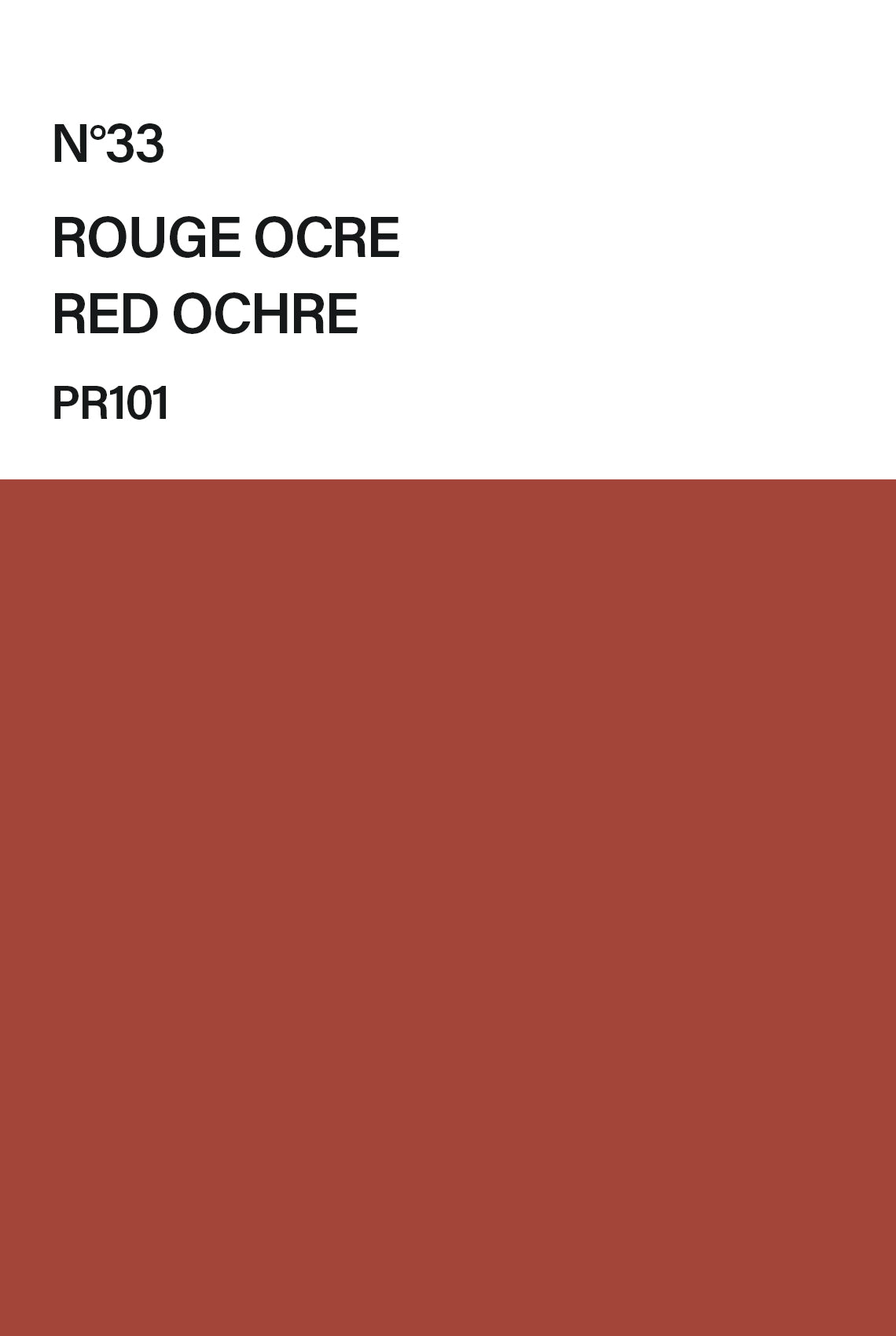 Rouge ocre - Peinture extra-fine Primevère Lesson Studio