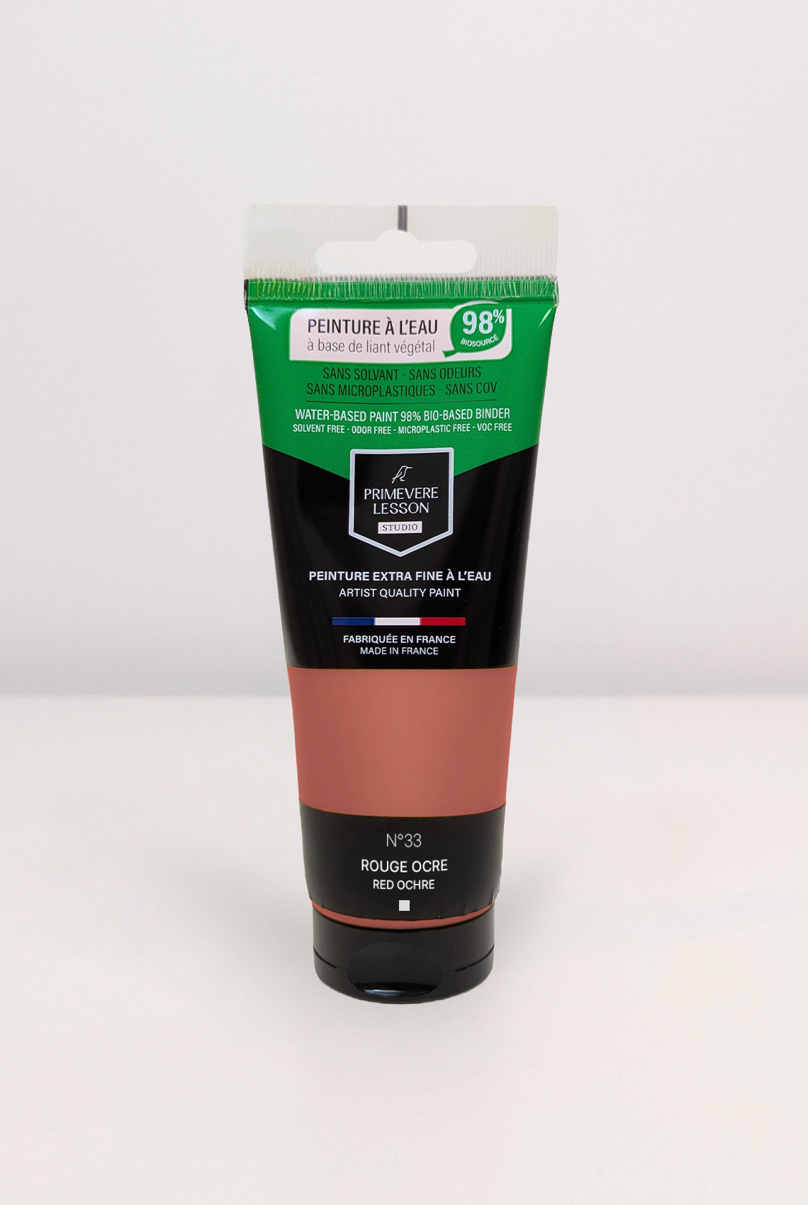 Rouge ocre - Peinture extra-fine Primevère Lesson Studio