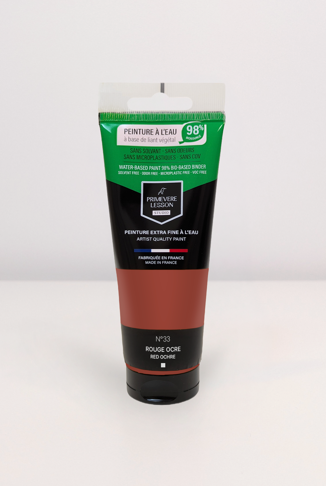 Rouge ocre - Peinture extra-fine Primevère Lesson Studio