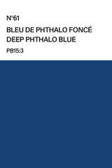 Bleu de phtalo foncé - Peinture extra-fine Primevère Lesson Studio