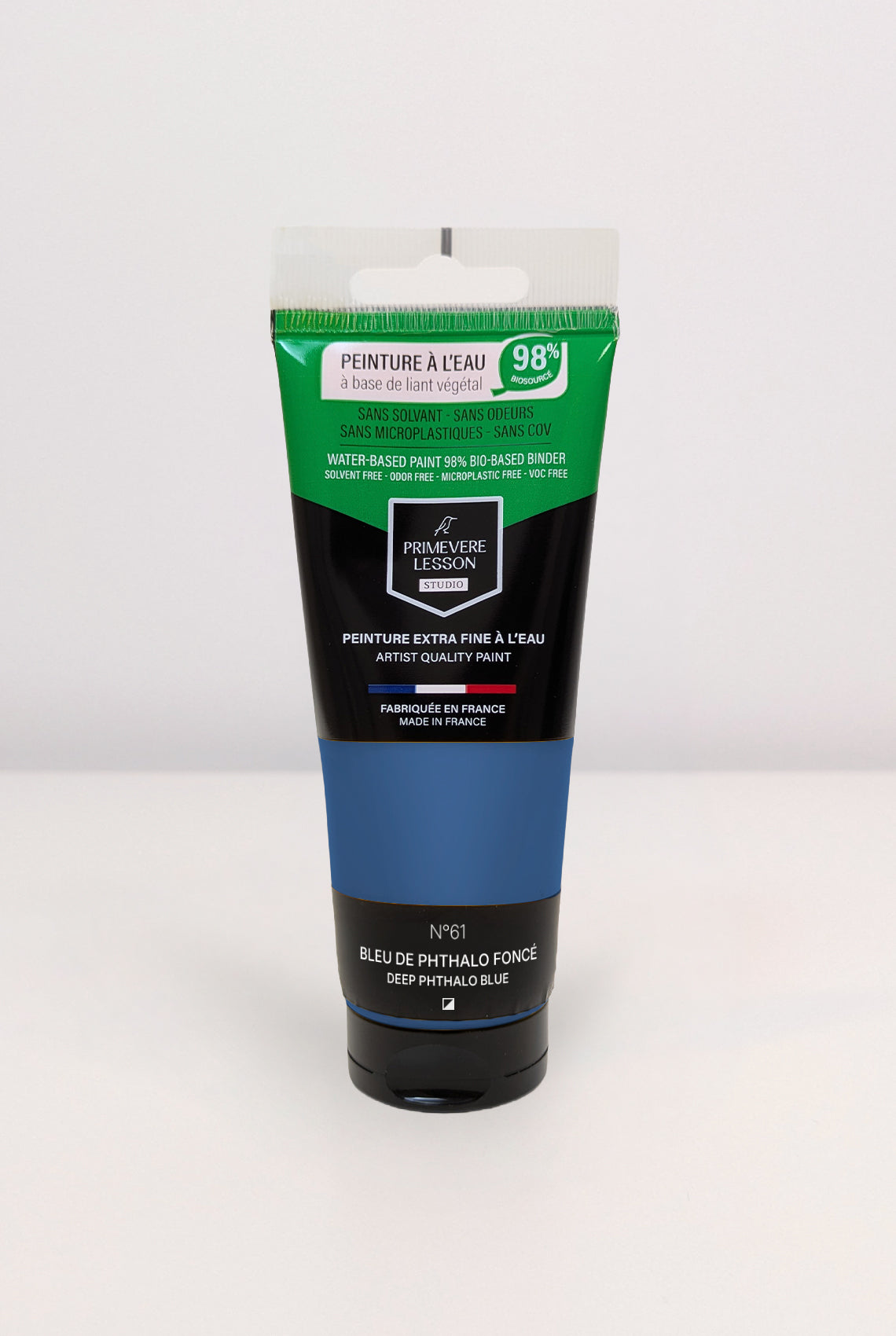 Bleu de phtalo foncé - Peinture extra-fine Primevère Lesson Studio