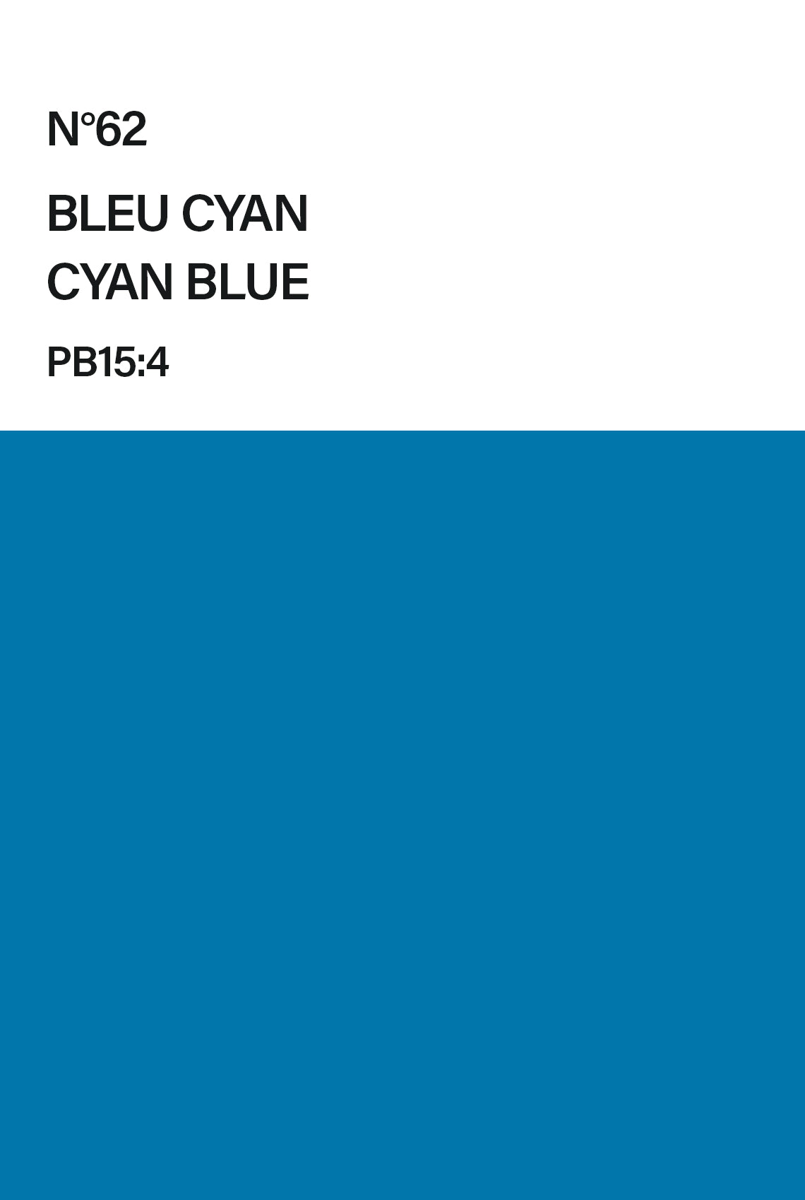 Bleu cyan - Peinture extra-fine Primevère Lesson Studio