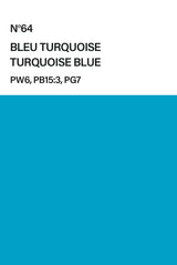 Bleu turquoise - Peinture extra-fine Primevère Lesson Studio