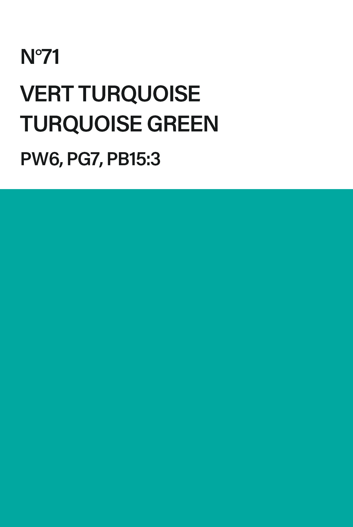 Vert turquoise - Peinture extra-fine Primevère Lesson Studio