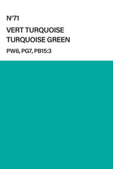 Vert turquoise - Peinture extra-fine Primevère Lesson Studio