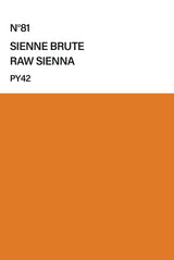 Sienne brute - Peinture extra-fine Primevère Lesson Studio