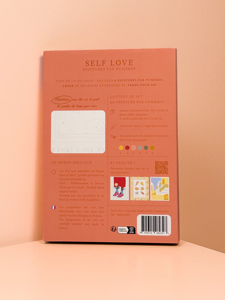 Self love - Coffret peinture au numéro Salut Irène