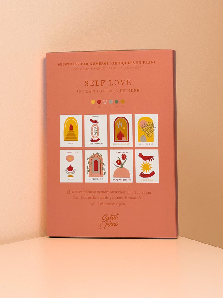 Self love - Coffret peinture au numéro Salut Irène