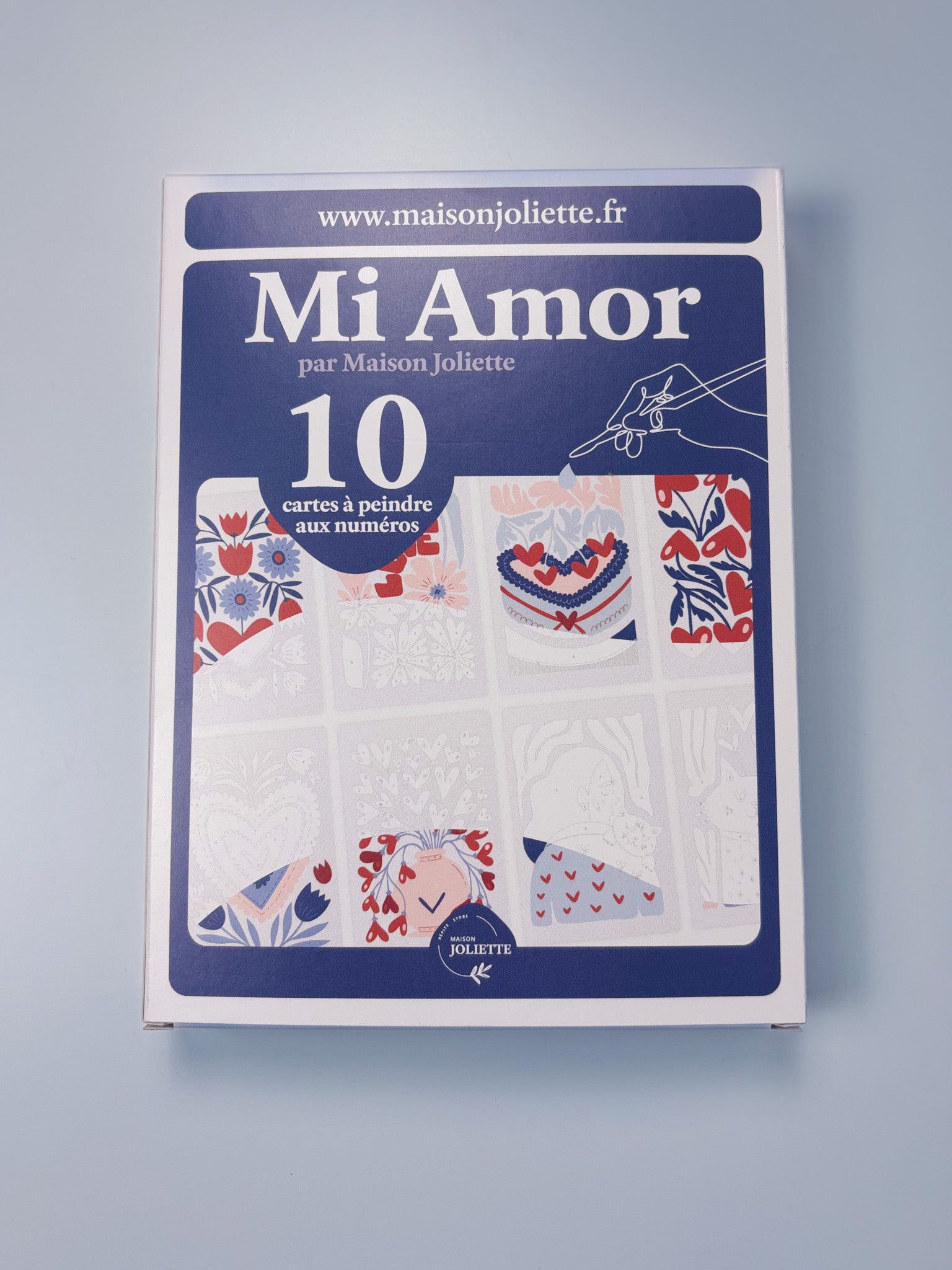 Mi amor - Coffret peinture au numéro Maison Joliette