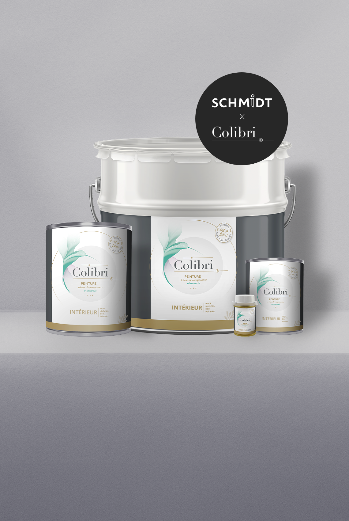 Schmidt Celest - Peinture biosourcée murs et plafonds