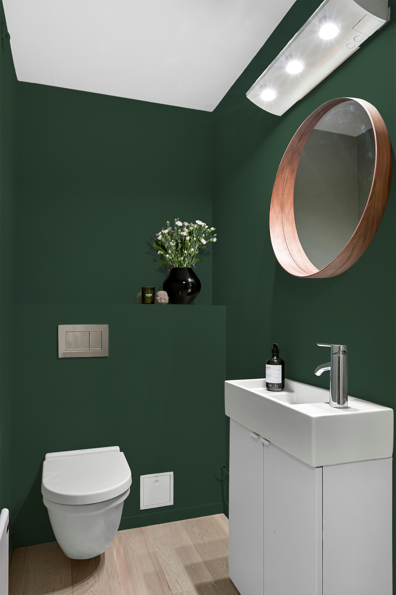 Schmidt Forest Green - Peinture biosourcée murs et plafonds