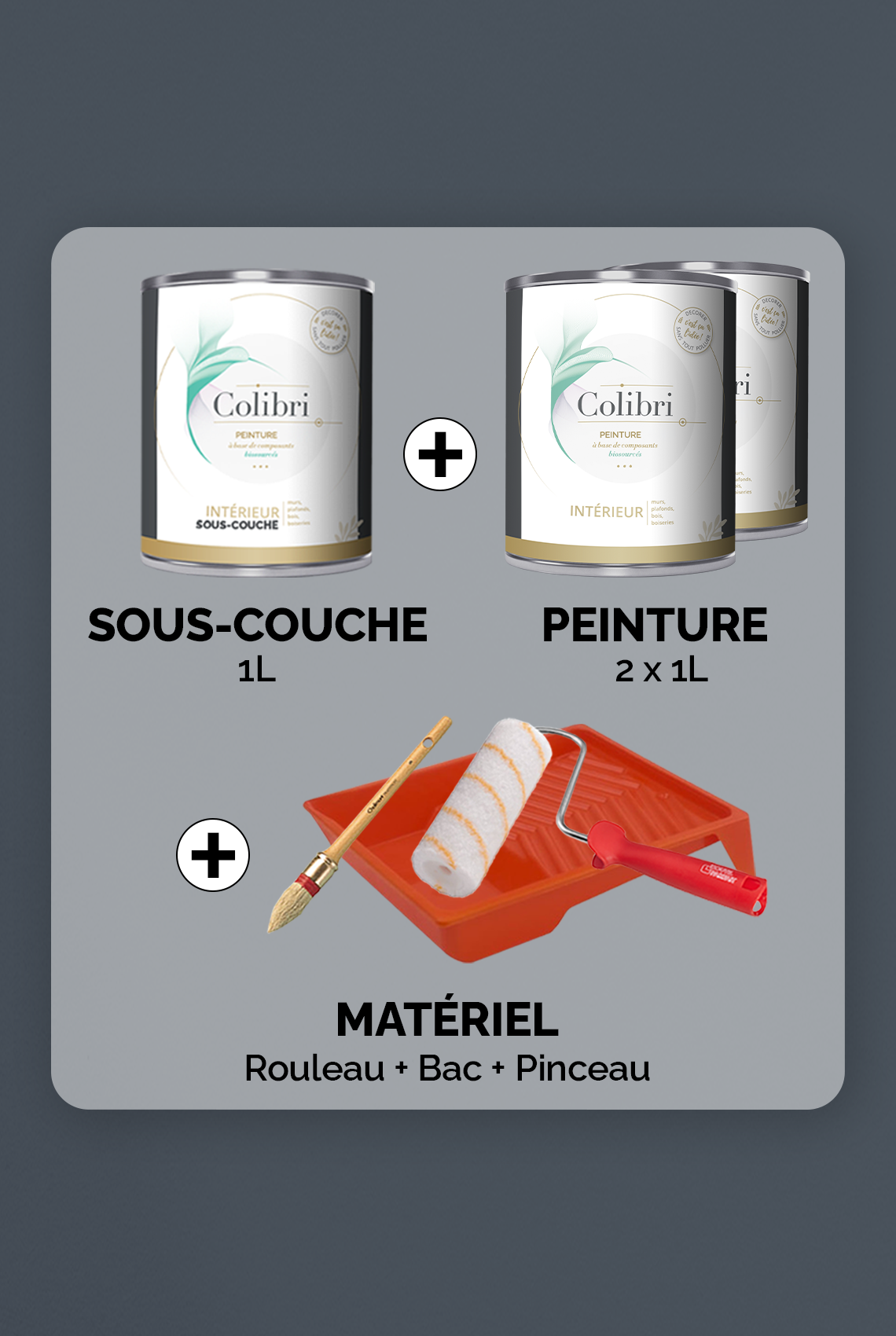 Kit peinture 10 m² - Schmidt Navy