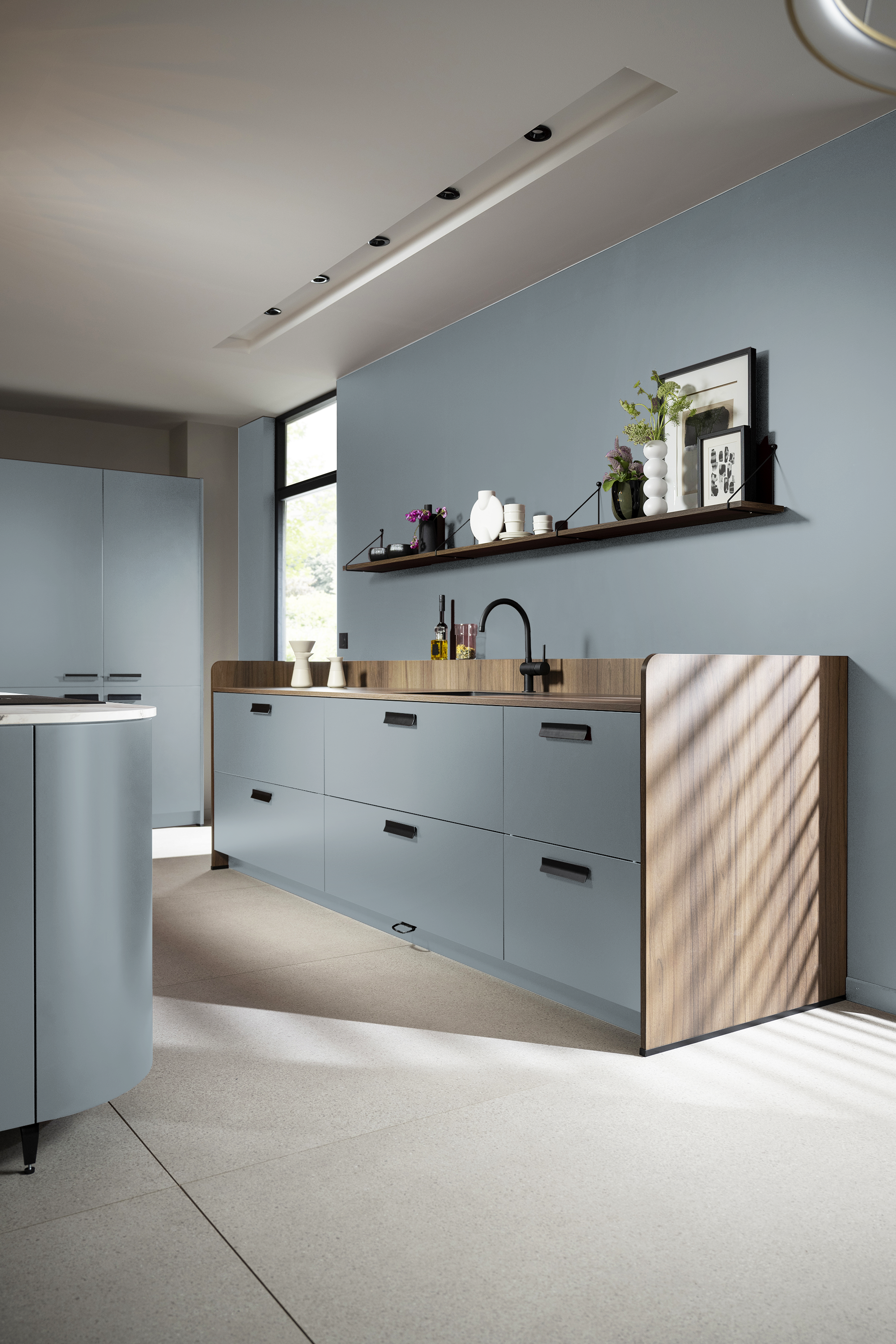 Schmidt Nordik Blue - Peinture biosourcée murs et plafonds