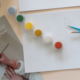 Dolce vita - Coffret peinture au numéro Salut Irène