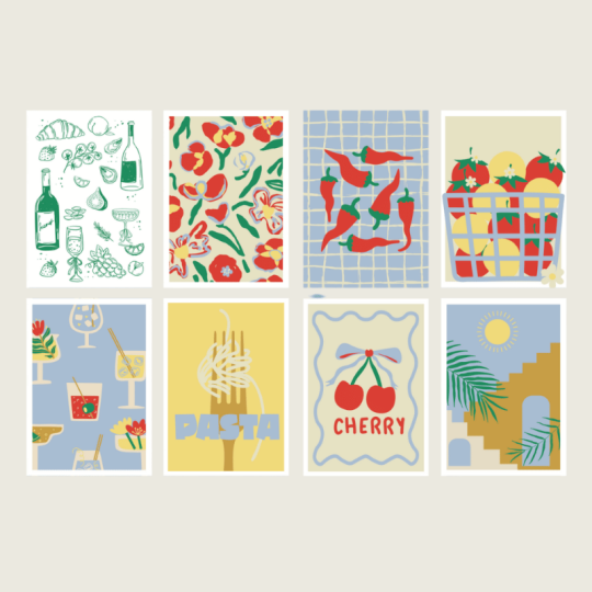 Dolce vita - Coffret peinture au numéro Salut Irène