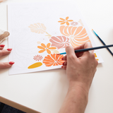 Sérénité - Coffret peinture au numéro Salut Irène