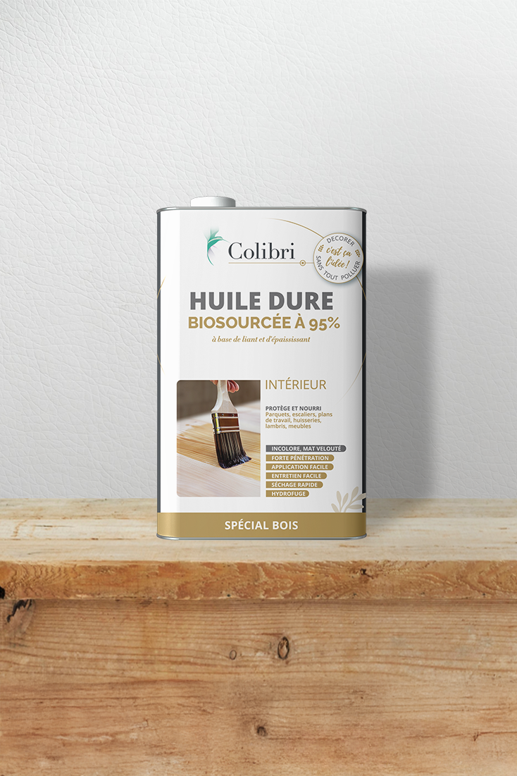 Huile dure biosourcée - 0,5L
