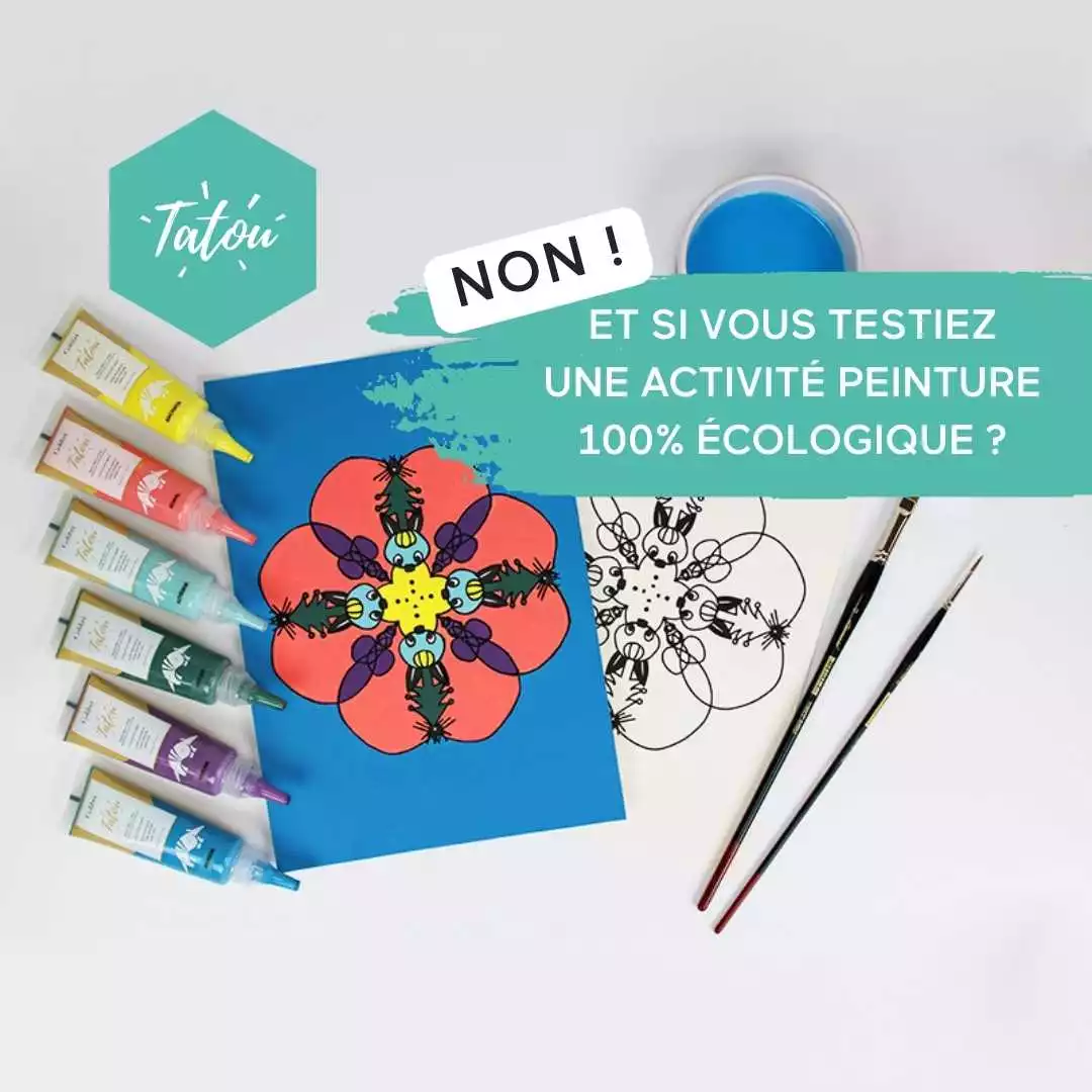 Mettez de la couleur dans votre vie : techniques de coloriage avec la  peinture Tatou !