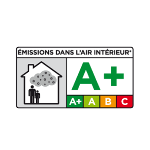 Emission air intérieur : peinture colibri a moins de 1g/l de COV : note A+